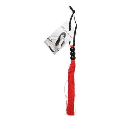 Sportsheets Sex & Mischief Small Whip, 100% Silicone Strands - Kinkly Shop