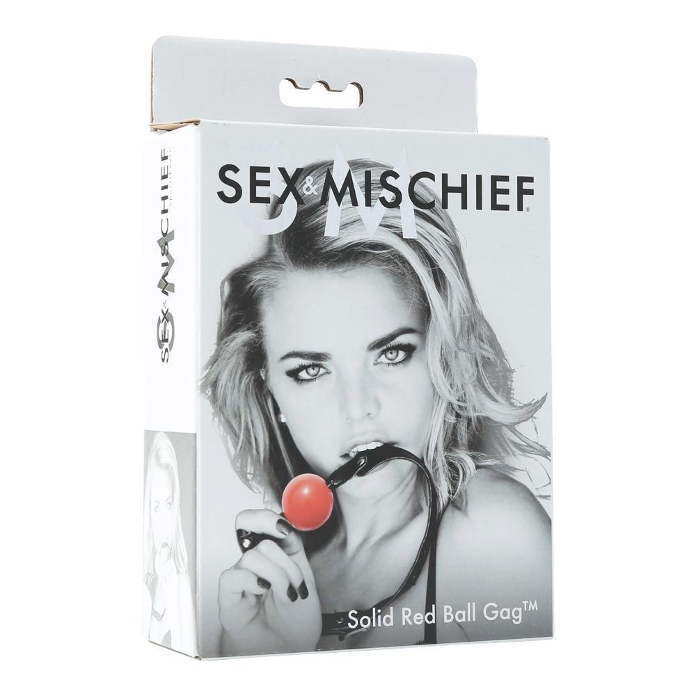 Sportsheets Solid Red Ball Gag - Kinkly Shop