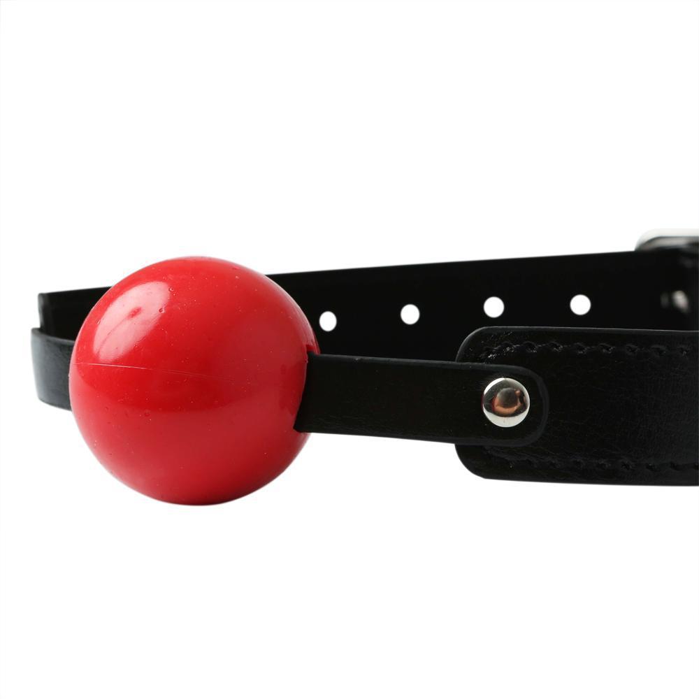 Sportsheets Solid Red Ball Gag - Kinkly Shop