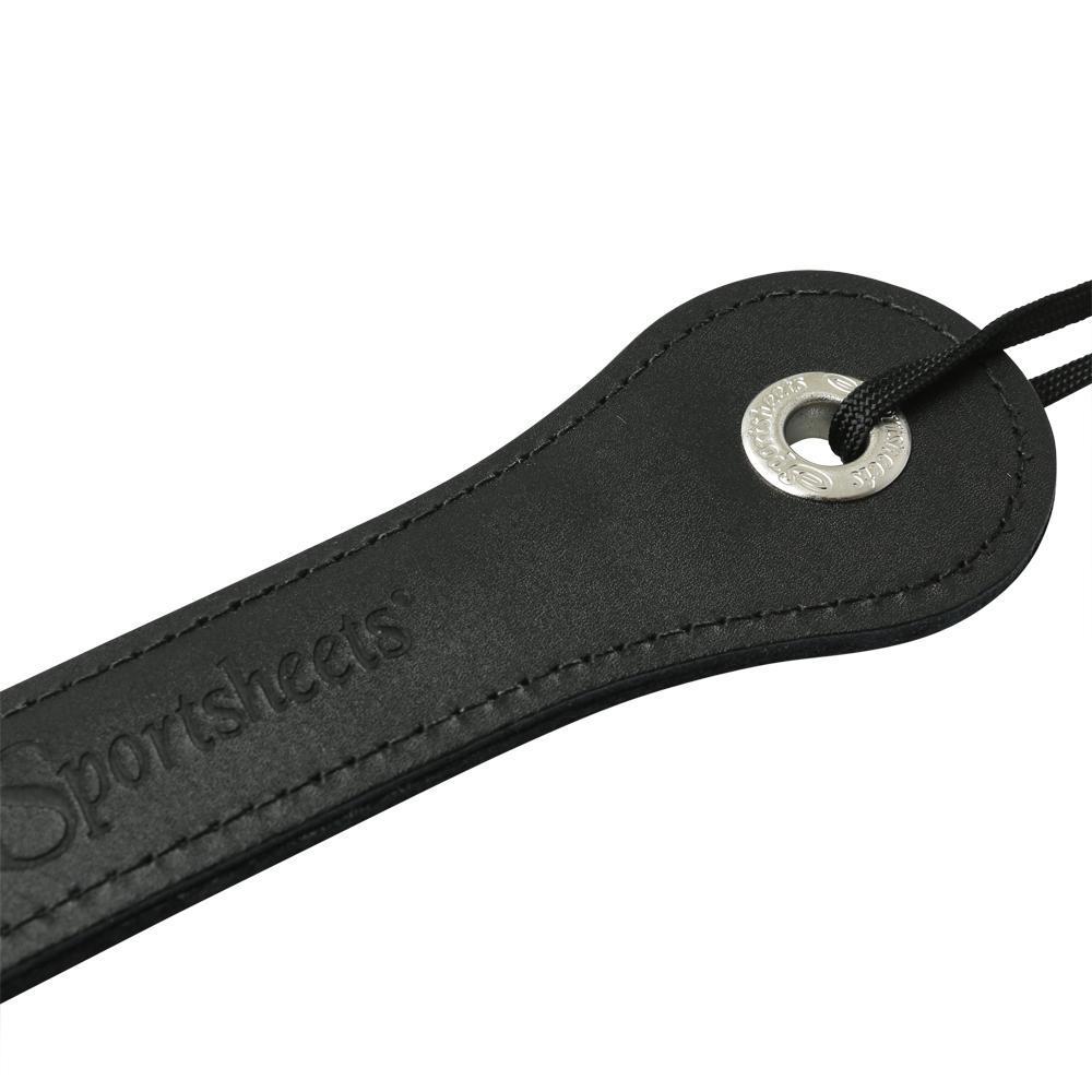 Sportsheets Sportsheets Leather Love Impression Paddle - Kinkly Shop
