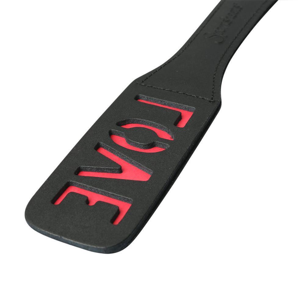 Sportsheets Sportsheets Leather Love Impression Paddle - Kinkly Shop