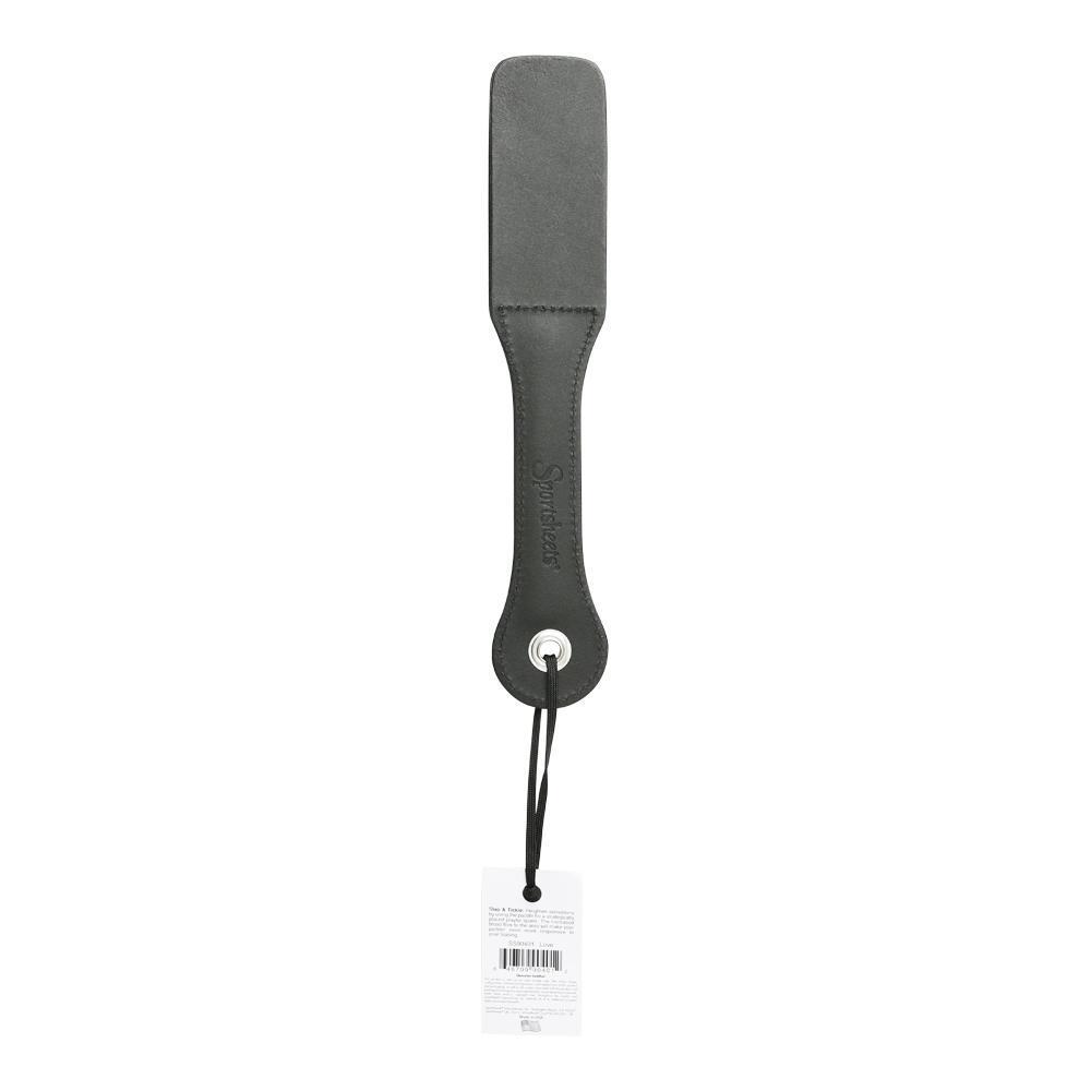 Sportsheets Sportsheets Leather Love Impression Paddle - Kinkly Shop