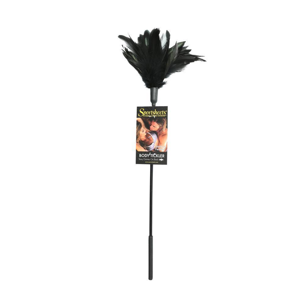 Sportsheets Starburst Tickler, Black - Kinkly Shop