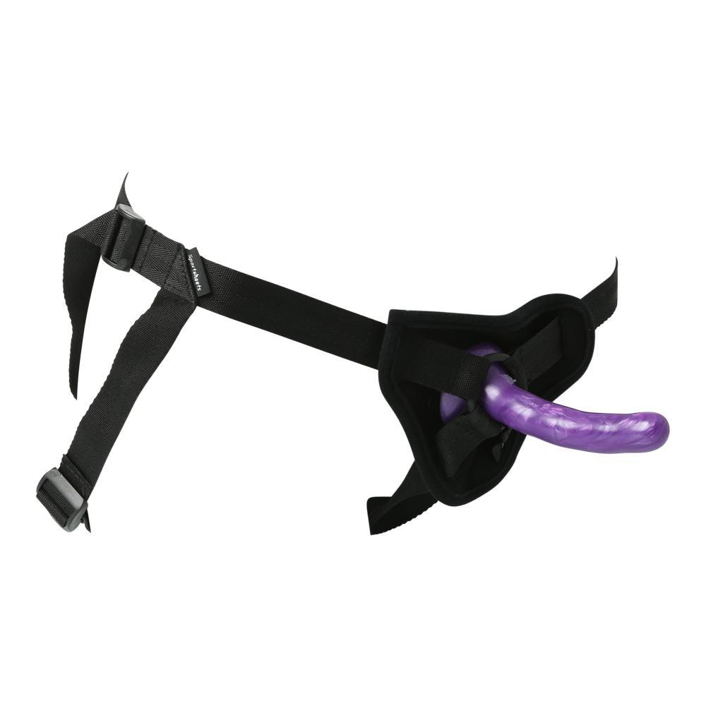 Sportsheets Strap-On & Silicone Dildo Set - Kinkly Shop