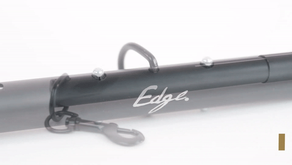 GIF shows a close-up view that showcases the adjustable design of the Sportsheets Adjustable Spreader Bar | Kinkly Shop