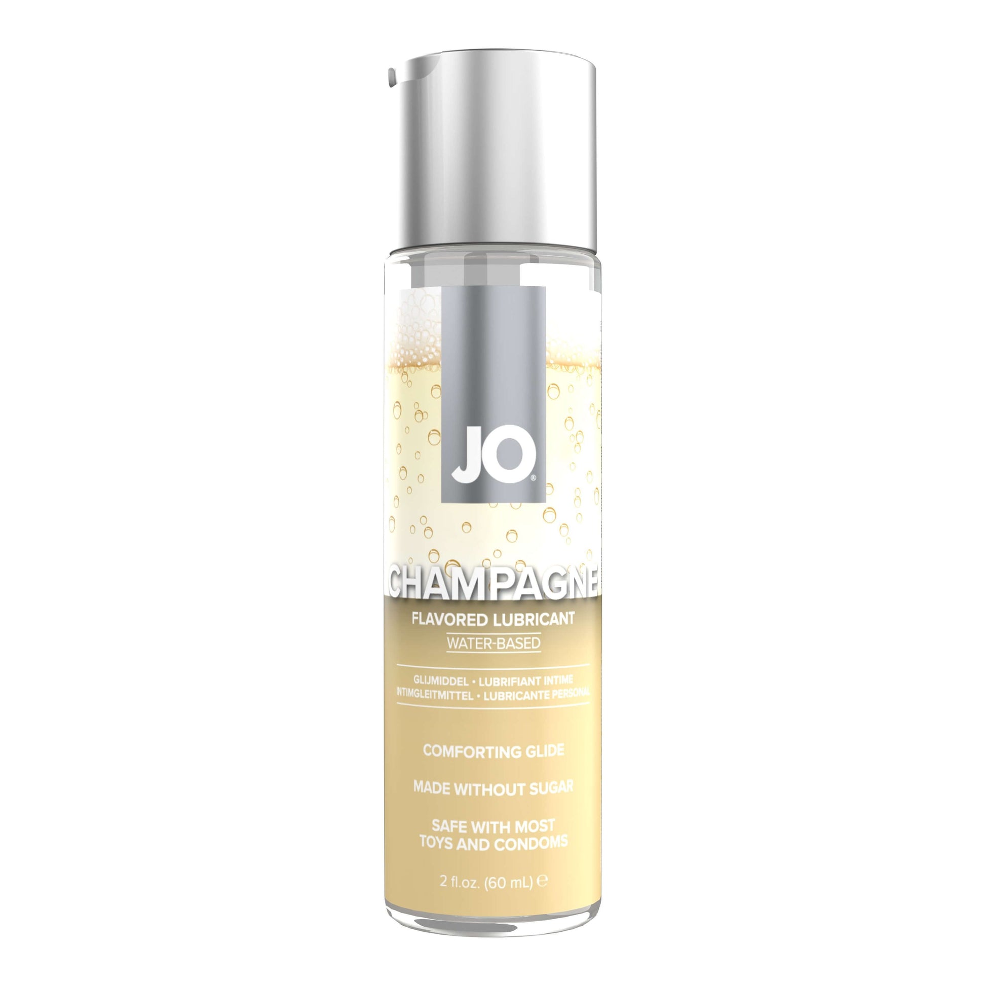 System JO Sweet and Bubbly Pleasure Set Champagne bottle. 