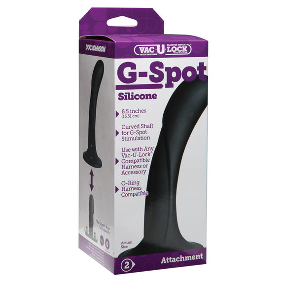 Packaging of the Vac-U-Lock G-Spot Dildo | Kinkly Shop