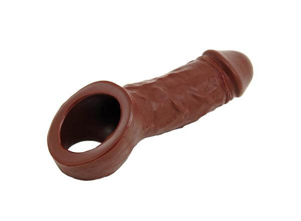 Vixen Creations Holster in Chocolate against a white background | Kinkly Shop