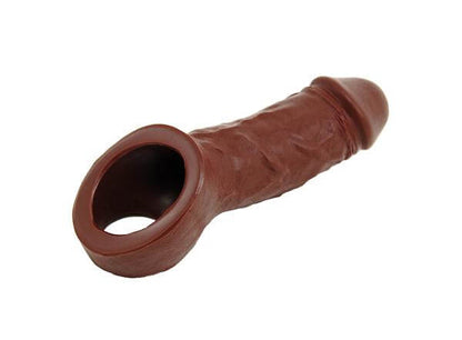 Vixen Creations Holster in Chocolate against a white background | Kinkly Shop
