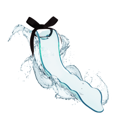 Waterslyde Bathtub Water Diverter in Aqua | Kinkly Shop