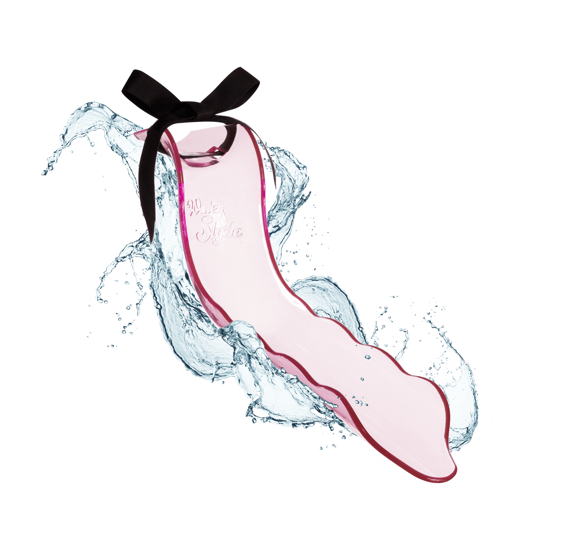 Waterslyde Bathtub Water Diverter in Pink | Kinkly Shop