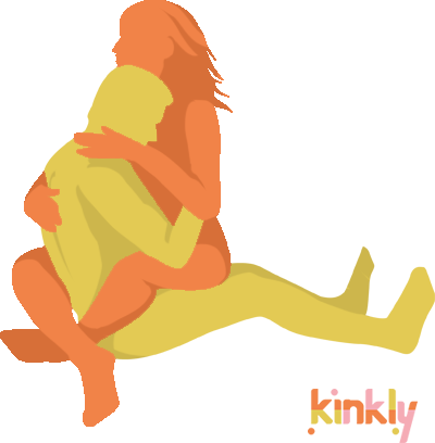 Wrap Around Position. The penetrating partner sits with their legs straight out in front of them. The receiving partner sits on top of the penetrating partner's lap to facilitate intercourse with their arms and legs wrapped around their partner. 