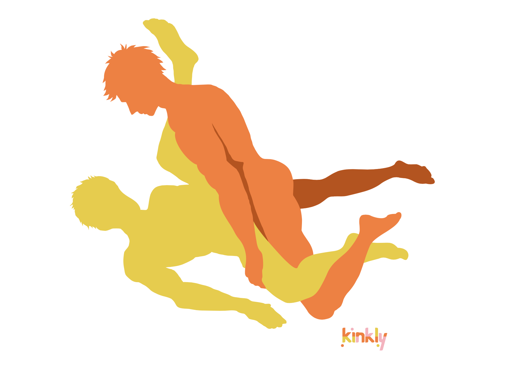 Sex position with legs up