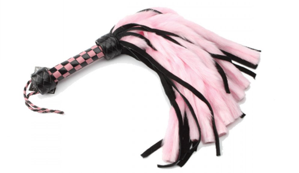 Ruff Doggie Styles Suede and Fluff Mini Flogger