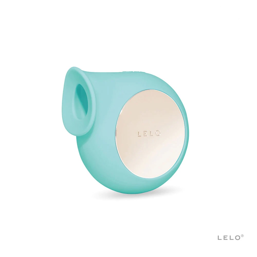 LELO Sila: A disc-shaped vibrator with a hole on one end for clitoral suction.