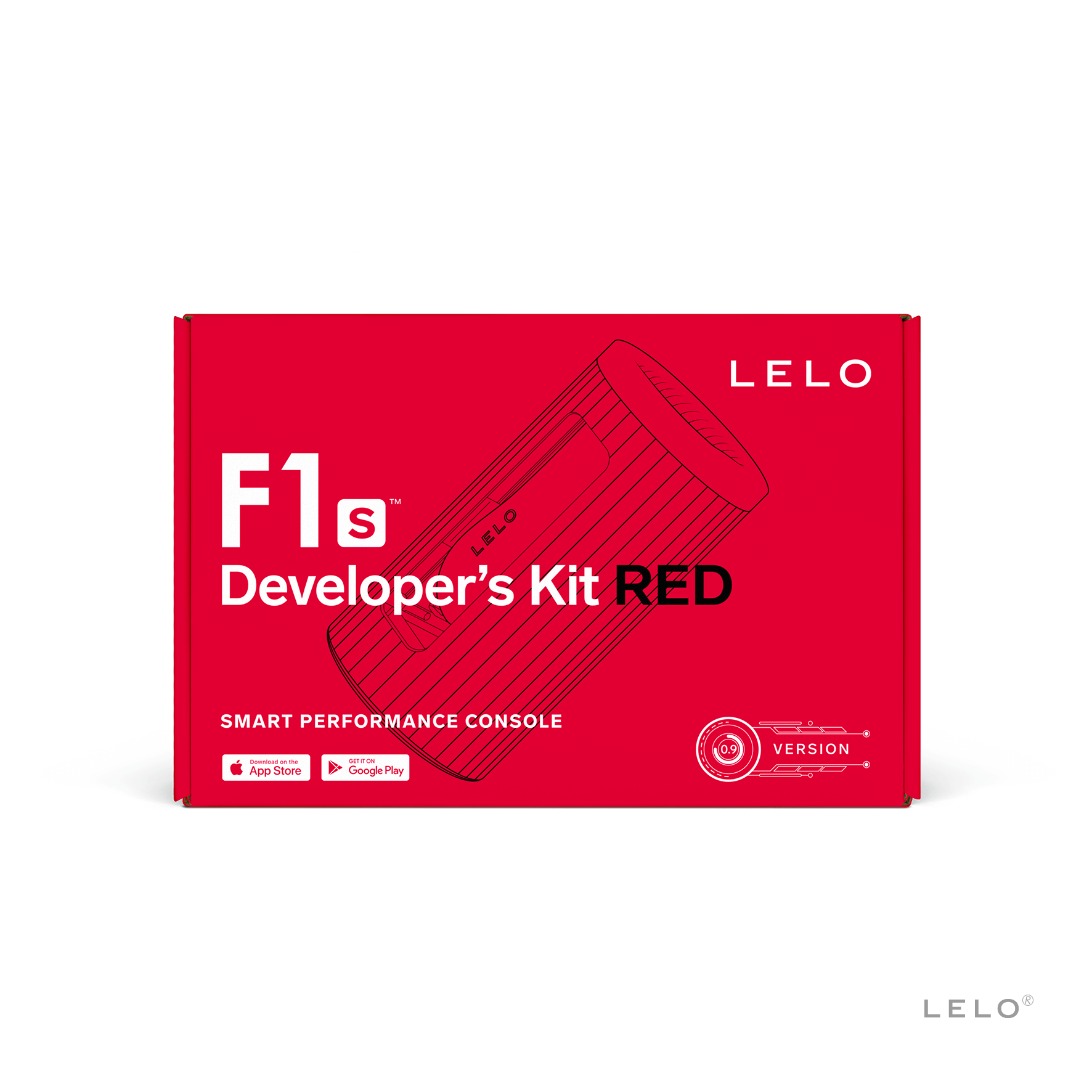 LELO F1s Developer's Kit RED best male sex toy