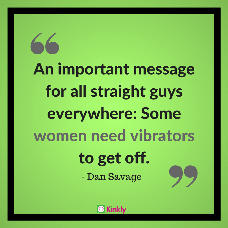 Vibrator Quote Dan Savage