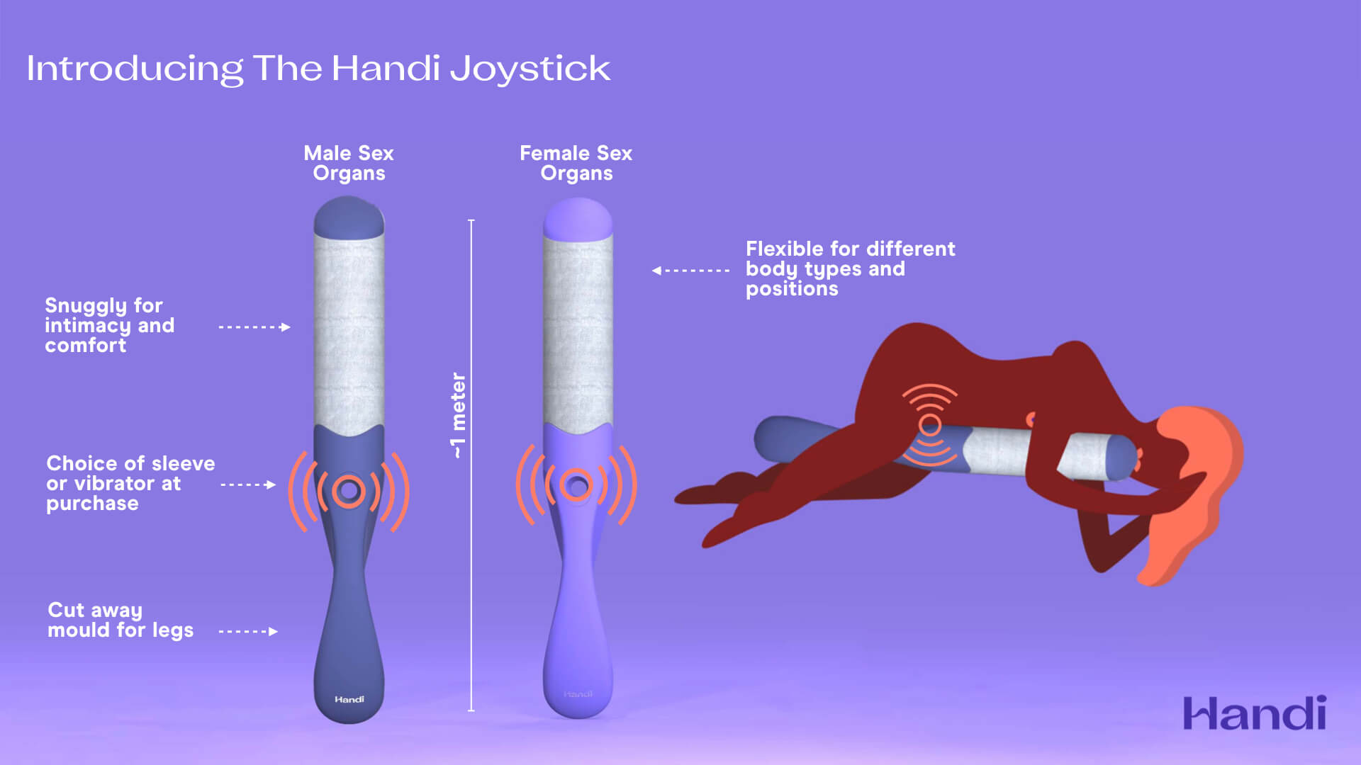 Handi Joystick sex toy for disabled people