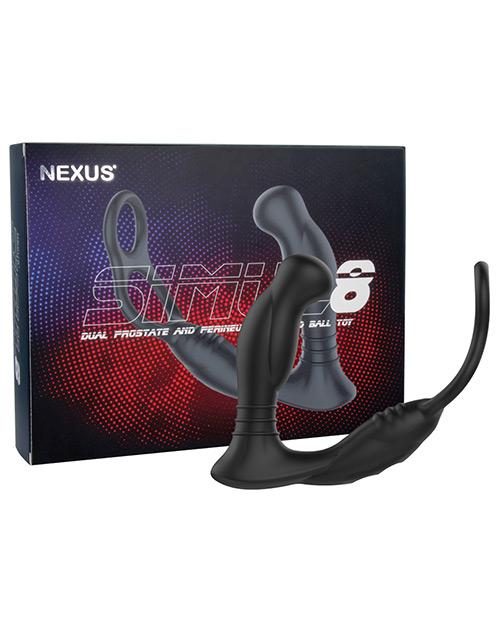 Nexus Simul8 prostate massager and cock ring with box