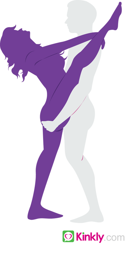 diagram of lustful leg sex position