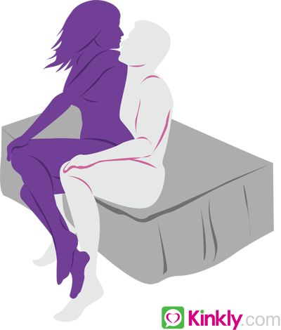 diagram of the hot seat sex position