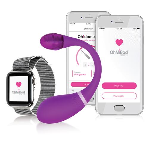 OhMiBod Esca 2 vibrator with control watch and smartphone app