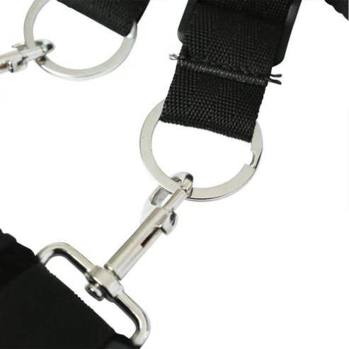 Sportsheets Under the Bed Restraint System clip and loop detail