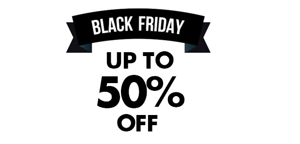 Black Friday Up To 50% Off