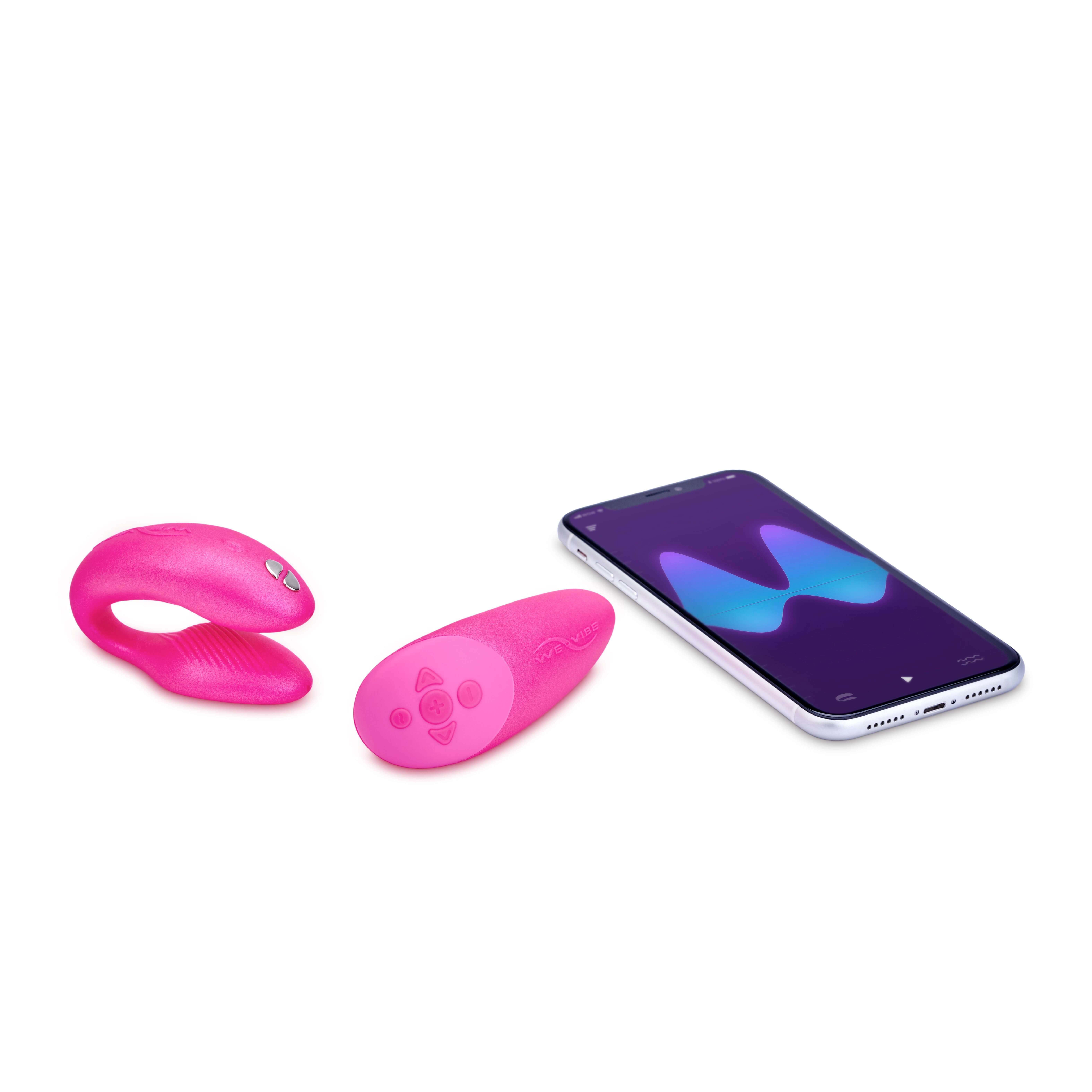 We-Vibe Chorus with remote and We-Connect App
