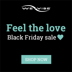 Black Friday Sale at We-Vibe! Save 20% and get FREE SHIPPING