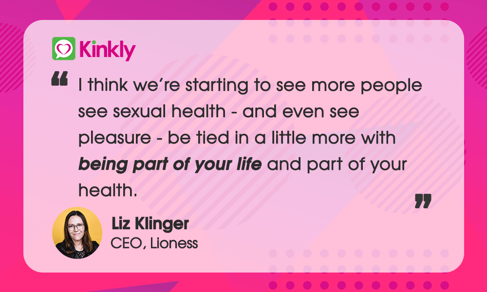 Liz Klinger CEO Lioness Quote