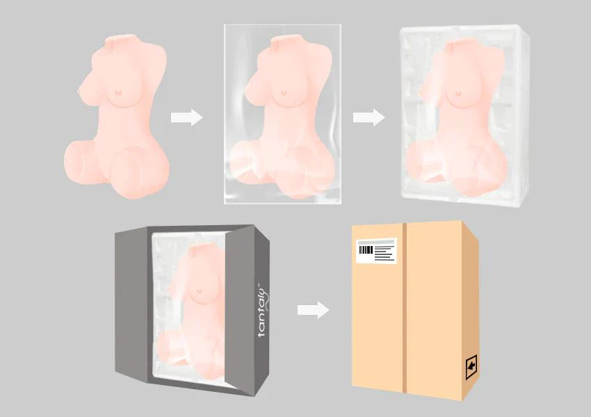 Tantaly Sex Doll Packaging