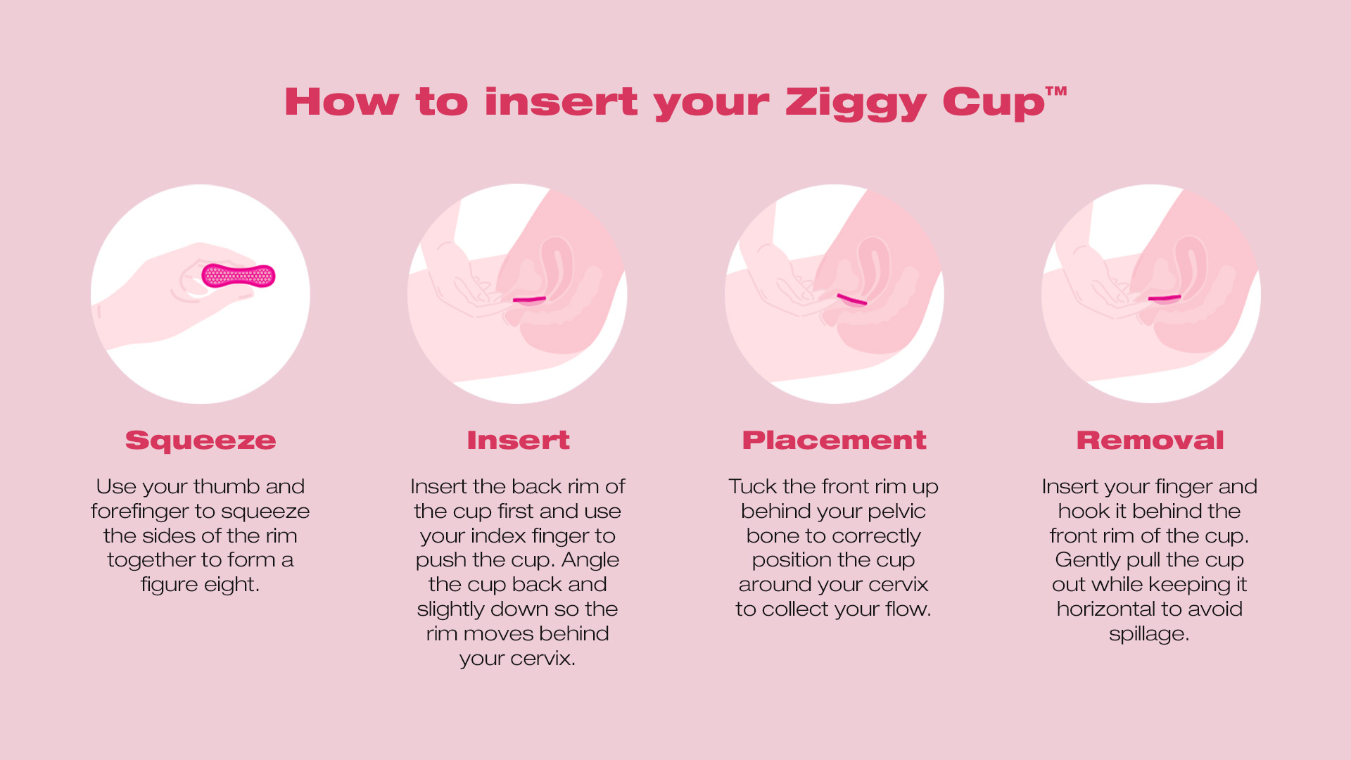 Ziggy Cup + Mess-free sex
