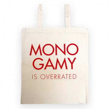 Monogamy Is Overrated tote bag