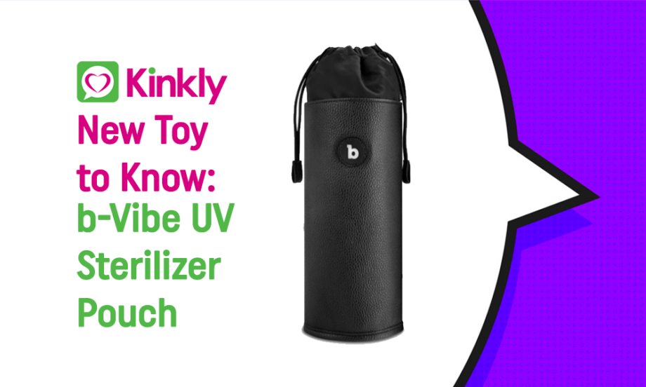 New Toy to Know: b-Vibe Sterilizer Pouch