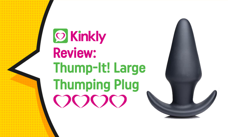 Sex Toy Review: XR Thump-It! Large Thumping Plug