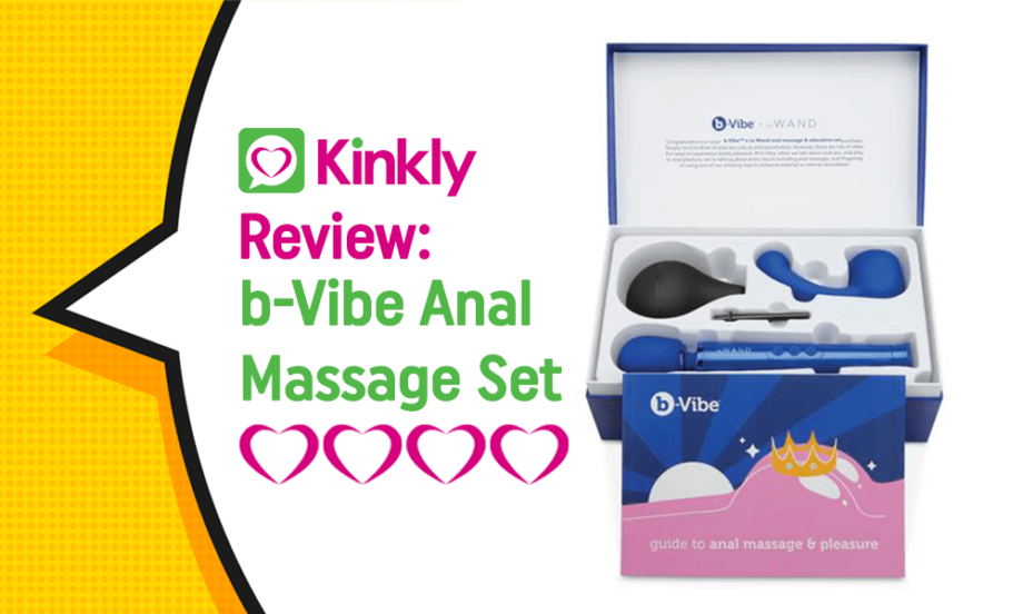 Sex Toy Review: b-Vibe Anal Massage Set